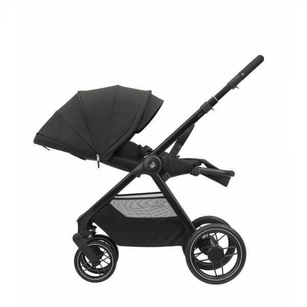 Poussette trio Oxford + siège auto Cabriofix i-Size + nacelle Sense Twillic Black