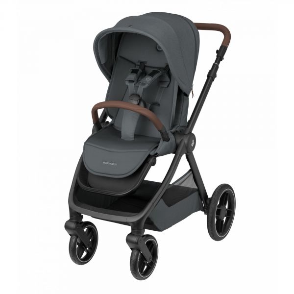 Poussette trio Oxford + siège auto Cabriofix i-Size + nacelle Sense Twillic Graphite