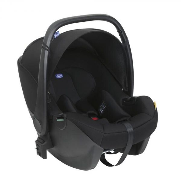 Poussette trio Seety Etna Black + Siège auto Kory I-Size essential + Nacelle Seety + Bi-Seat Air i-Size + base 360°