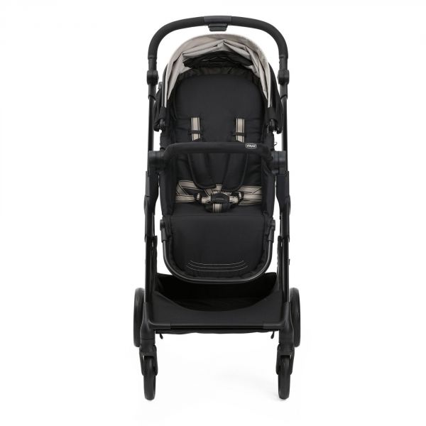 Poussette trio Seety Etna Black + Siège auto Kory I-Size essential + Nacelle Seety + Bi-Seat Air i-Size + base 360°