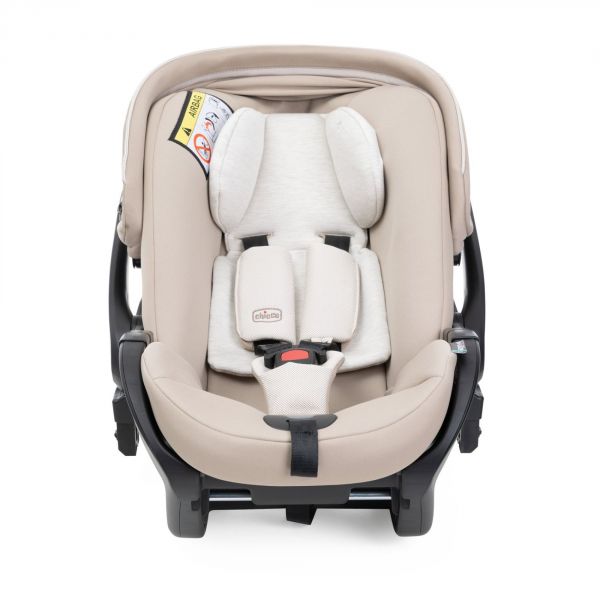 Poussette trio Seety + siège auto First Seat Recline I-Size + nacelle Seety Florence Beige