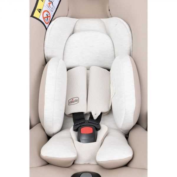 Poussette trio Seety + siège auto First Seat Recline I-Size + nacelle Seety Florence Beige