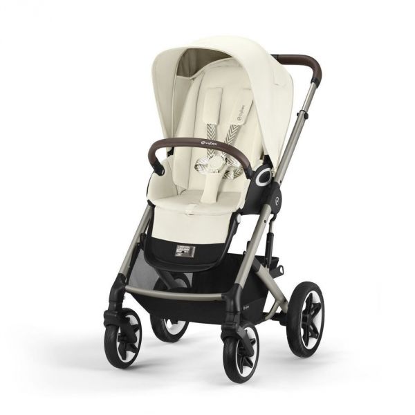 Poussette trio Talos S Lux 2 Seashell Beige + Siège auto Cloud G i-Size + Nacelle