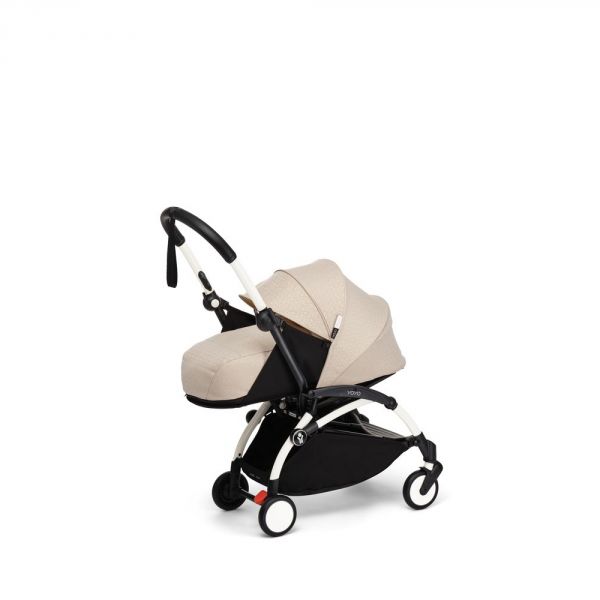 Poussette trio YOYO 3 - Châssis blanc Pack 0+ & 6+ Bonpoint + siège auto car seat by Besafe