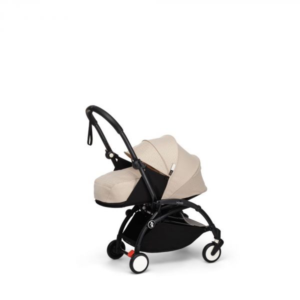 Poussette trio YOYO 3 - Châssis noir Pack 0+ & 6+ Bonpoint + siège auto car seat by Besafe