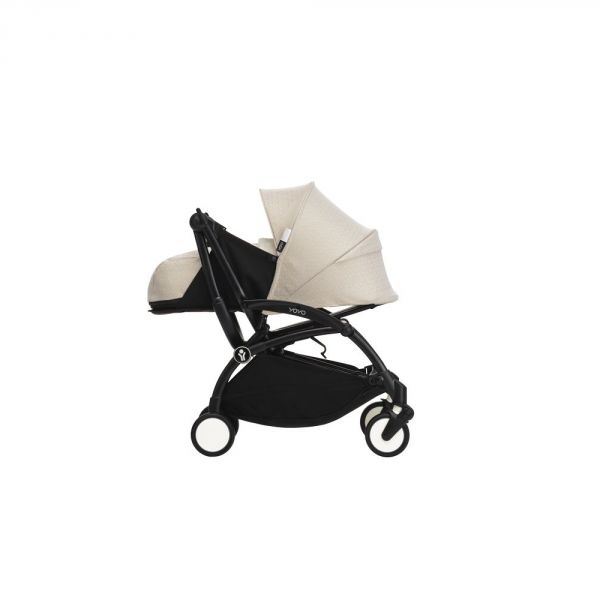 Poussette trio YOYO 3 - Châssis noir Pack 0+ & 6+ Bonpoint + siège auto car seat by Besafe