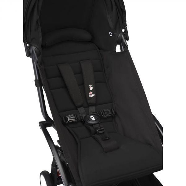 Poussette trio YOYO 3 - Châssis noir Pack 0+ & 6+ Noir + siège auto car seat by BeSafe