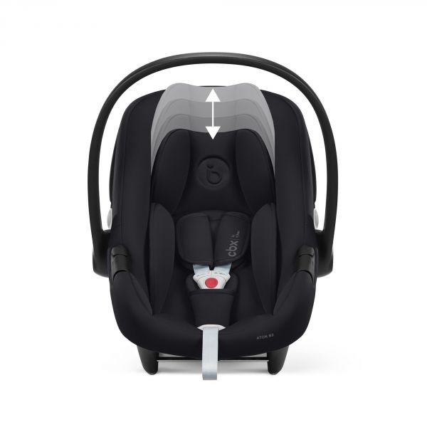 Poussette Trio YOYO 3  pack 6+ + siège auto Aton B2 Black + Nacelle - Chassis blanc - Ginger