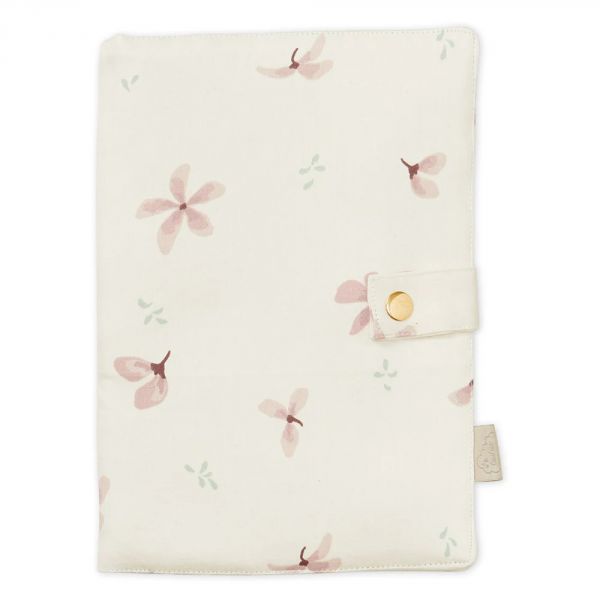 Protège carnet de santé Windflower Creme