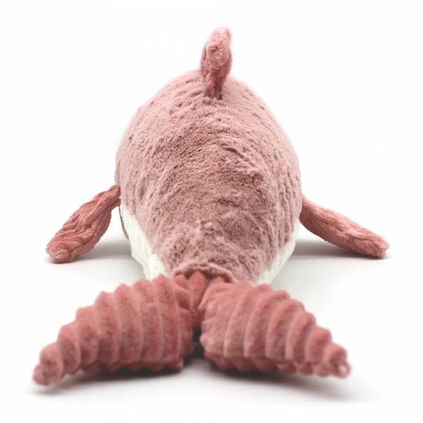 Peluche Les Ptipotos Dauphin et son bébé rose