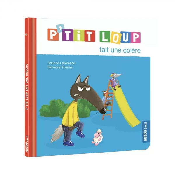 Livre enfant P'tit Loup fait une colère