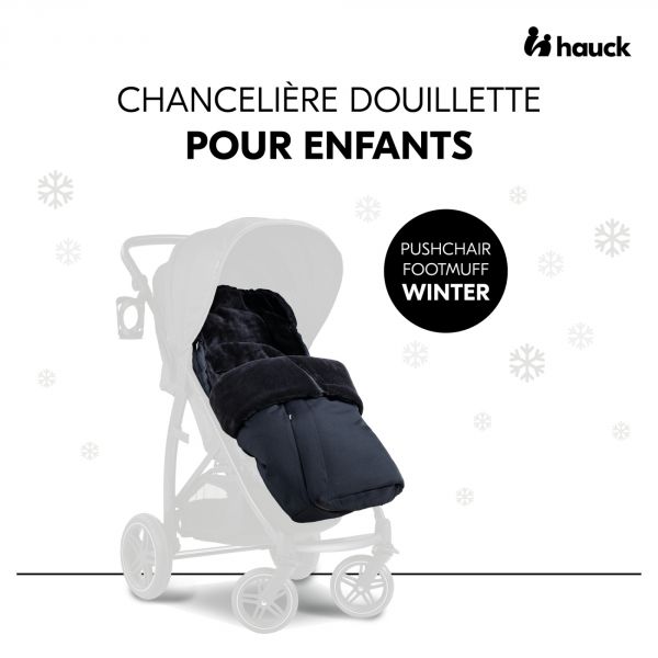 Chancelière hiver universelle Black