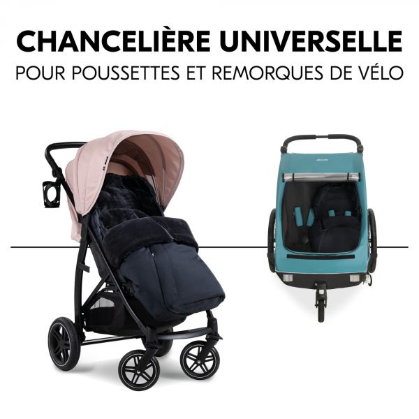 Chancelière hiver universelle Black