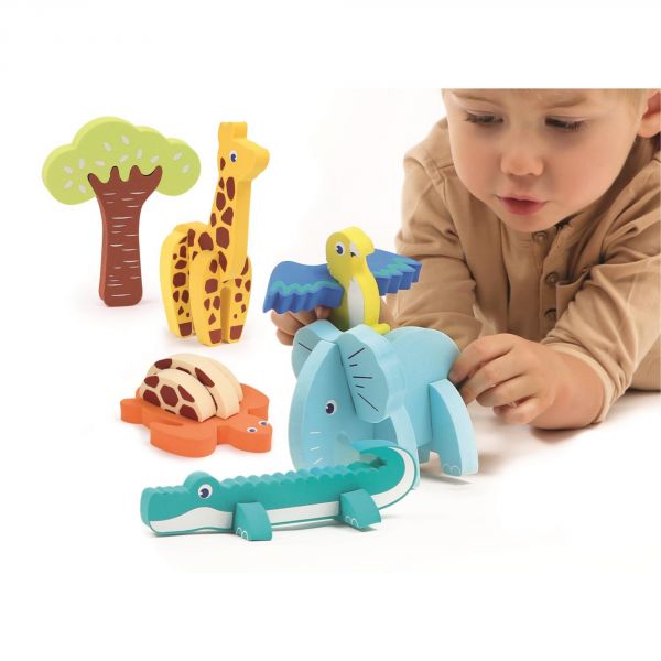 Puzzle 3D en mousse pour enfant Animaux