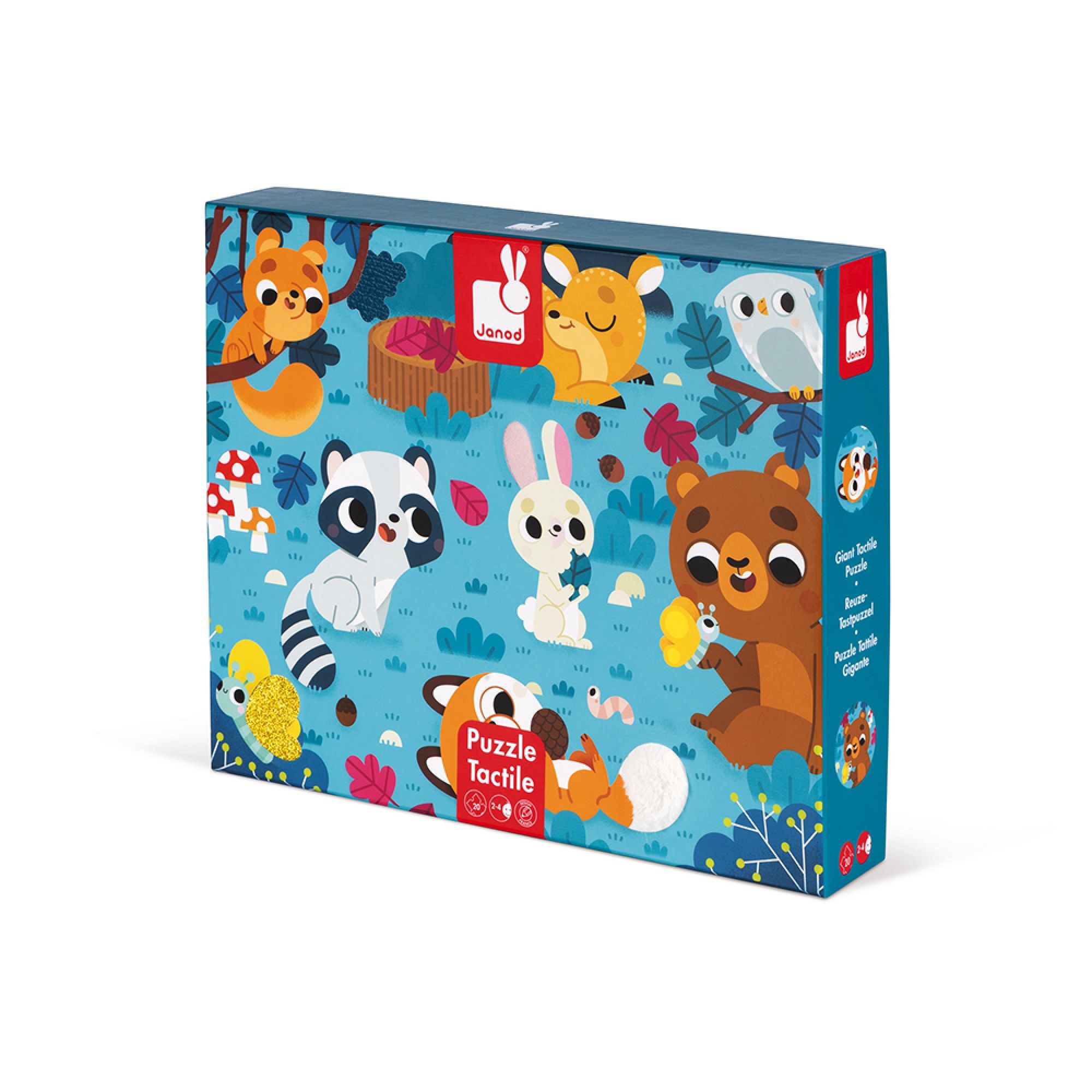 Casse-tête Puzzle en bois 10 pièces - Multi-jeux Zoo