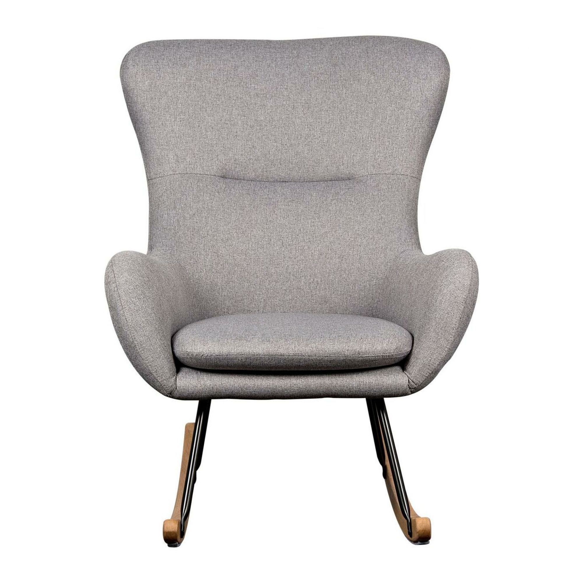 Fauteuil adulte Rocking O Chair Gris sable