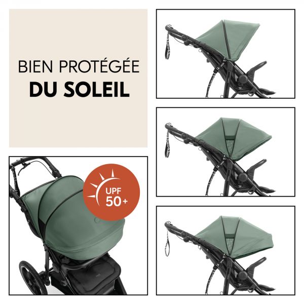 Poussette 3 roues Runner 3 Jungle Green