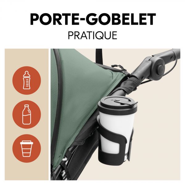 Poussette 3 roues Runner 3 Jungle Green