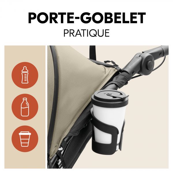 Poussette 3 roues Runner 3 Olive