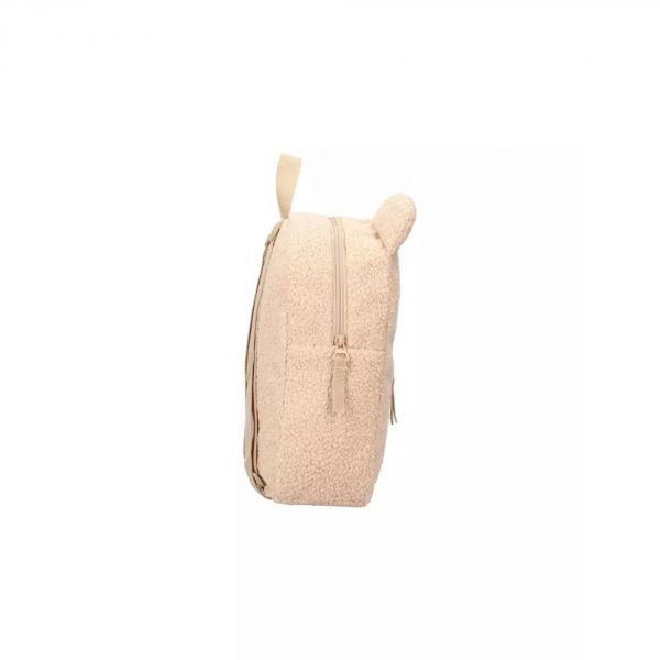 Sac à dos enfant Ourson Bouclette Beige