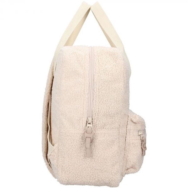 Sac à dos enfant bouclette beige