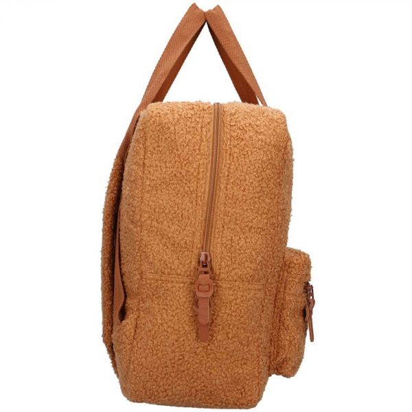 Sac à dos enfant bouclette caramel