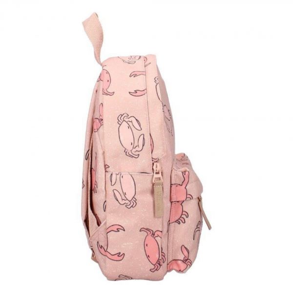 Sac à dos enfant Crabes Rose