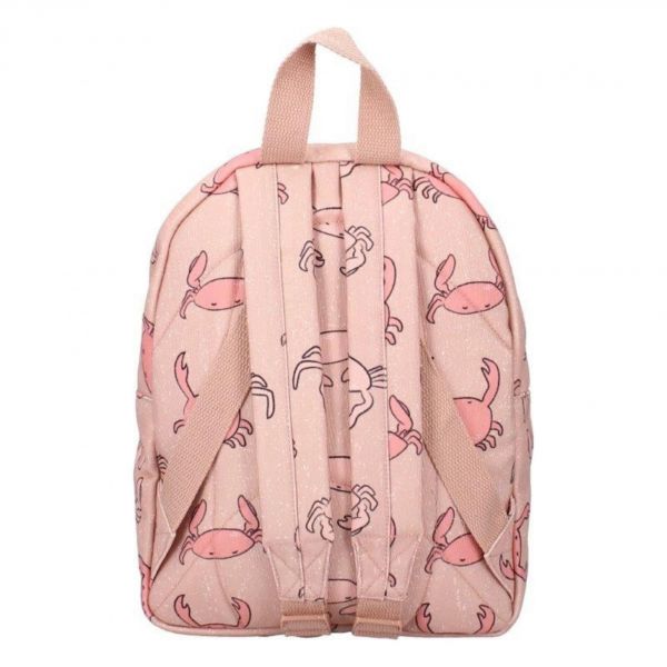 Sac à dos enfant Crabes Rose