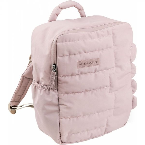 Sac à dos matelassé enfant Croco Rose