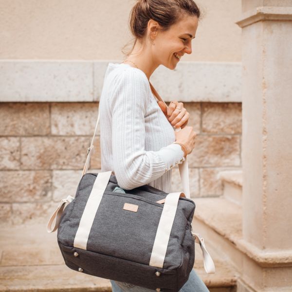 Sac à langer Paris Gris Foncé