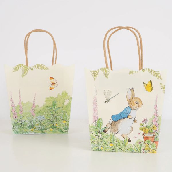 Lot de 8 sacs de fête Pierre Lapin