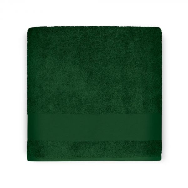 Serviette de bain 100x100 cm Vert Forêt personnalisable