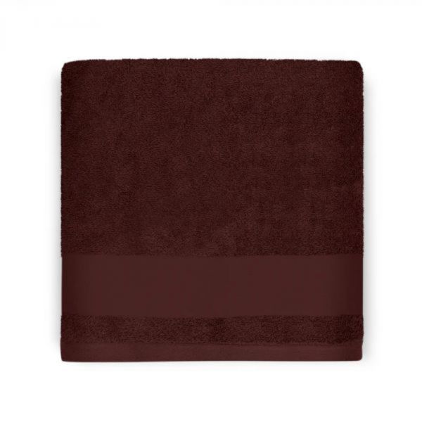 Serviette de bain 100x100 cm Chocolat personnalisable