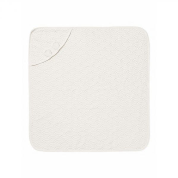 Serviette de bain bébé Blanc Cassé