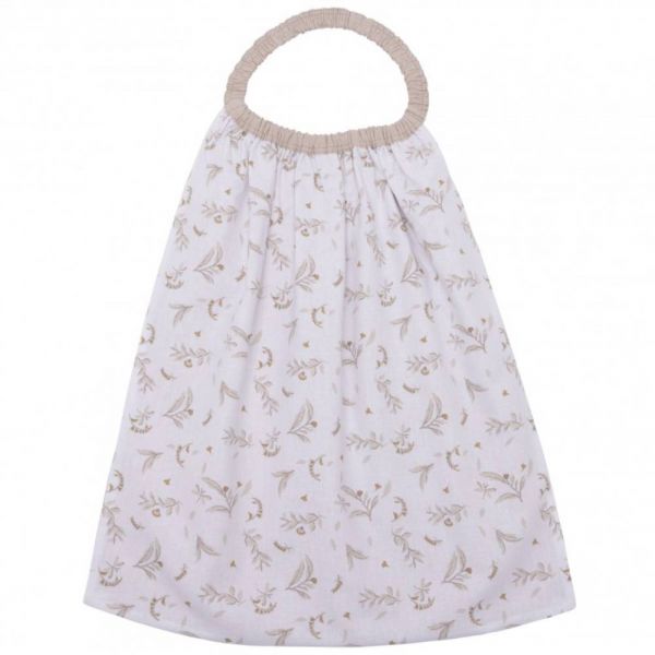 Serviette enfant popeline Blanc Biscuit