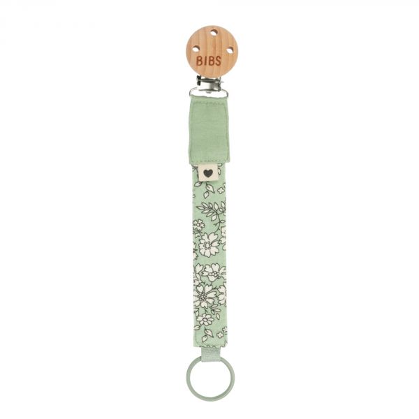 Set bavoir + attache tétine Liberty Capel Sage