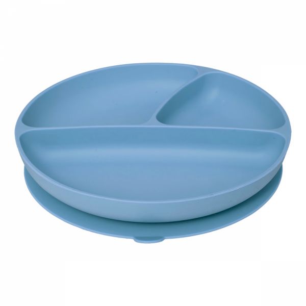 Coffret repas 4 pièces silicone Bleu