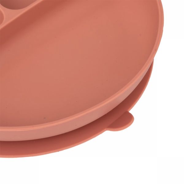 Coffret repas 4 pièces silicone Terracotta