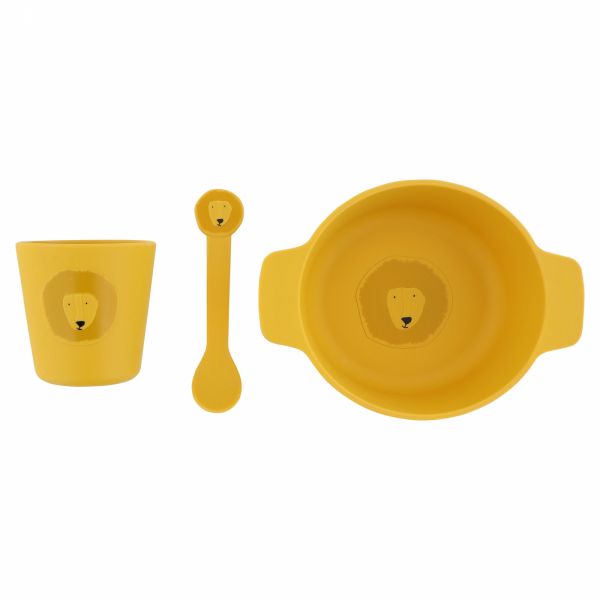 Set repas en silicone - Mr. Lion