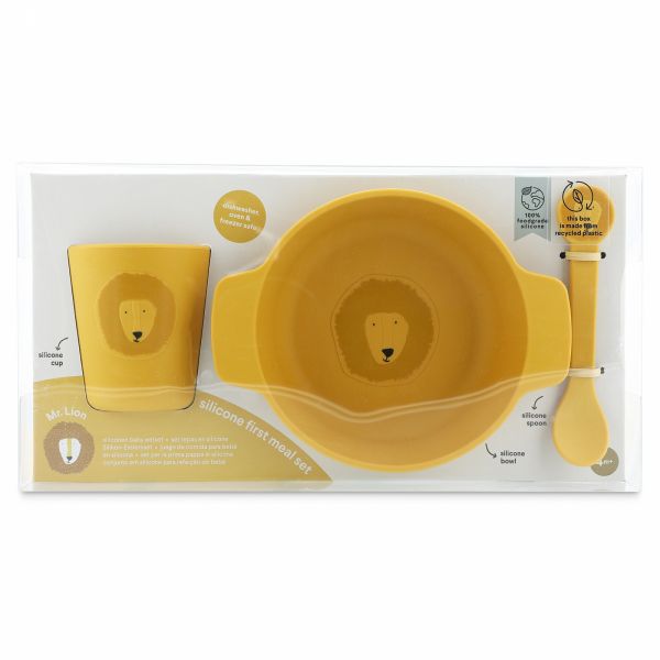 Set repas en silicone - Mr. Lion