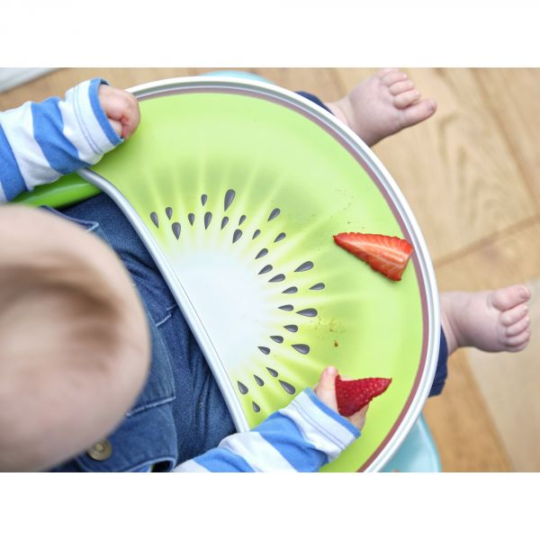 Siège 1er âge + réhausseur bébé POD Flex Plus - Kiwi