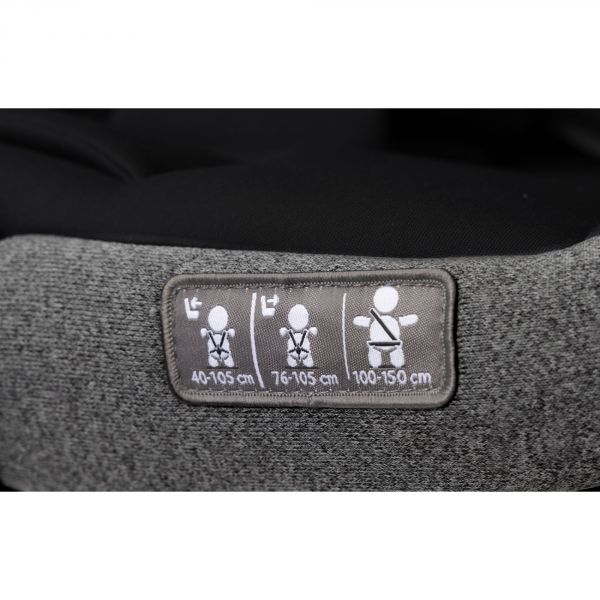 Siège auto Bi-Seat i-Size Air Black Melange