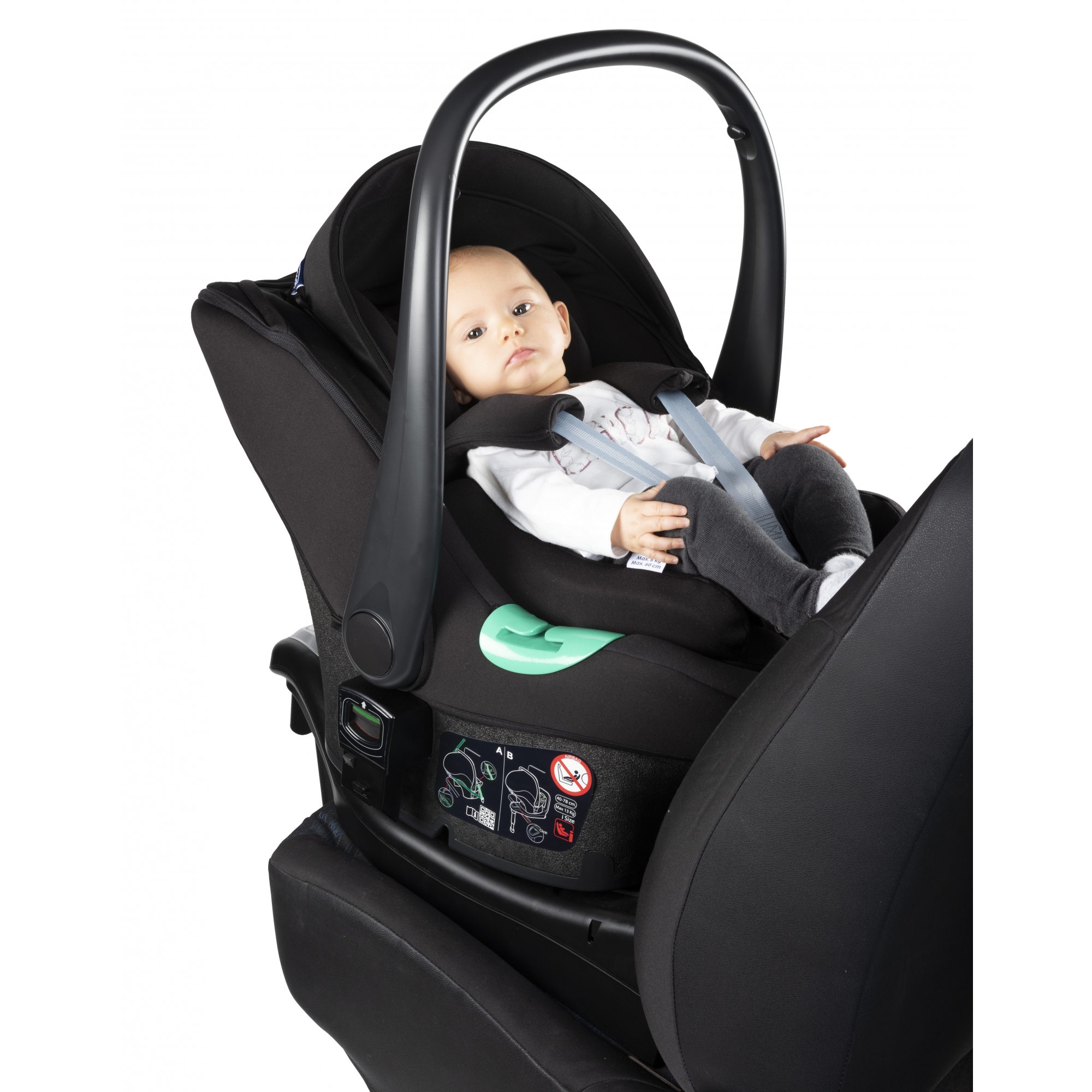 Chicco Siege Auto Kiros I Size Avec Base Black Made In Bebe