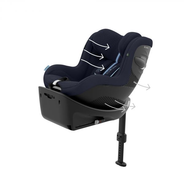 Siège auto Sirona G i-Size Tissu Plus New Ocean Blue