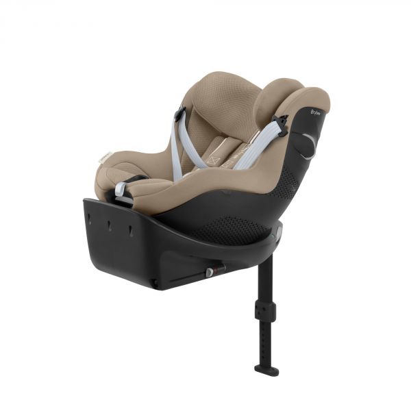 Siège auto Sirona Gi i-Size Tissu Plus Almond Beige avec base intégrée