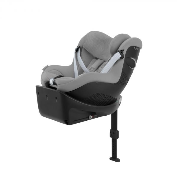 Siège auto Sirona Gi i-Size Tissu Plus Stone Grey avec base intégrée