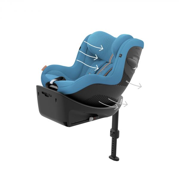 Siège auto Sirona G i-Size Tissu Plus Beach Blue