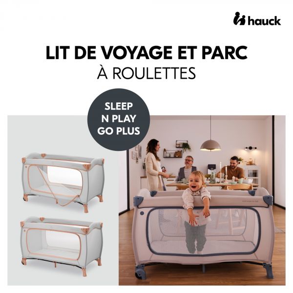 Lit parapluie 3 en 1 Sleep N Play Go Plus Dusty-Cork