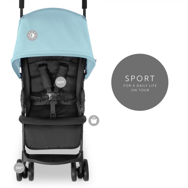 Poussette canne Sport Blue