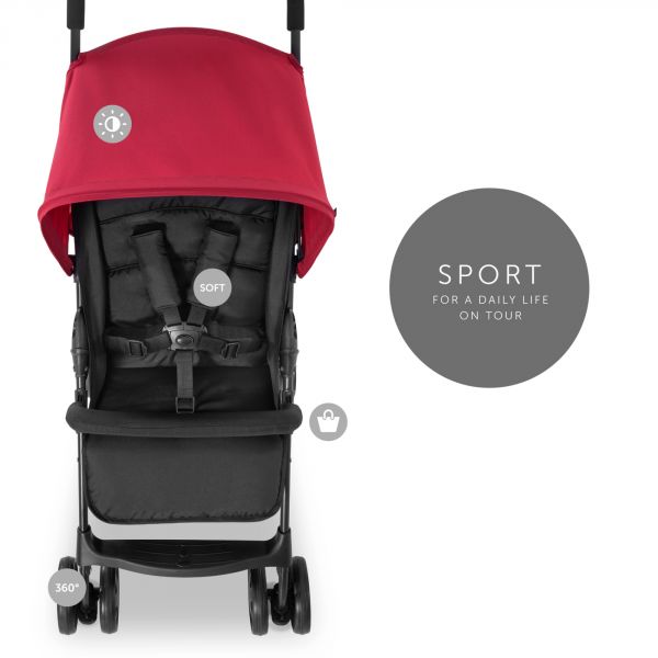 Poussette canne Sport Red